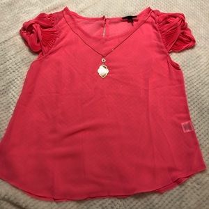 Com-pleatly Adorable Top, Neon Pink